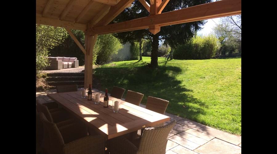 The perfect place for al fresco dining or star gazing