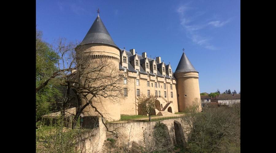 Our beautiful chateau in Rochechouart.