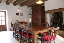 Beautiful antique oak table perfect for meals with family and friends