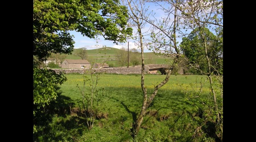 Then go up and over the 2nd stone bridge