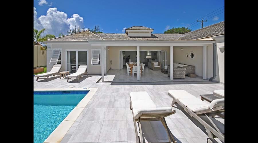 Driftwood Villa, Mullins, Barbados - Pool Terrace