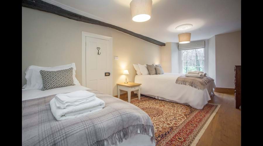 Bedroom 4 - King and single divan beds