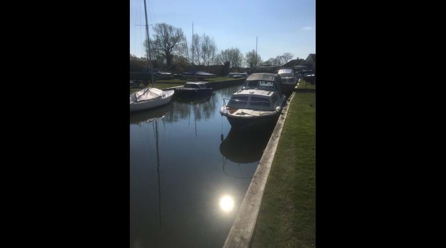 Mooring at Hickling Broad
