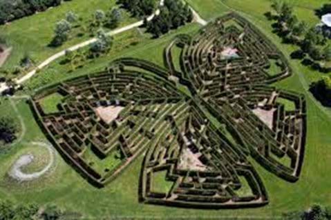 The Gardens of Colette and her giant maze
