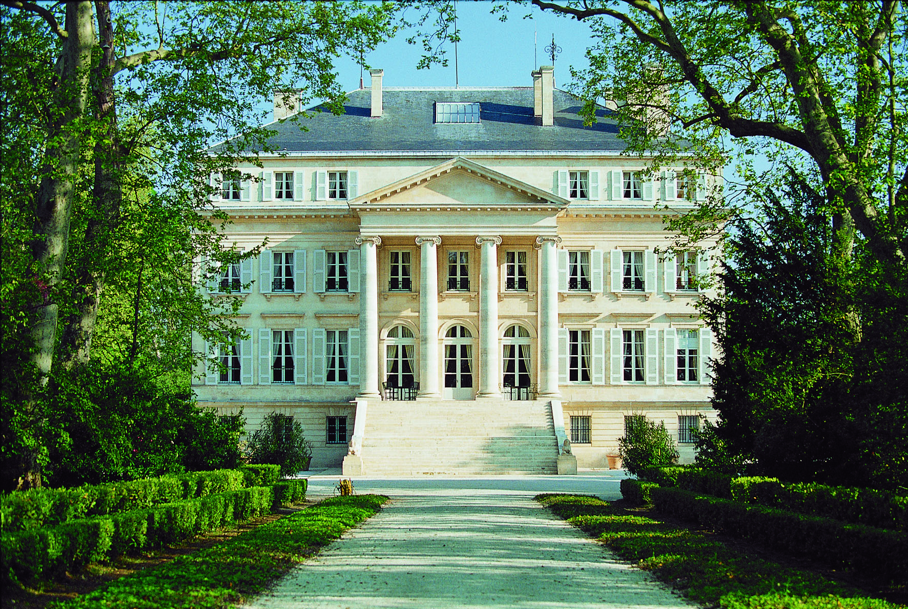 A classic Bordeaux château, understated and elegant, producing some of the region’s most respected wines.