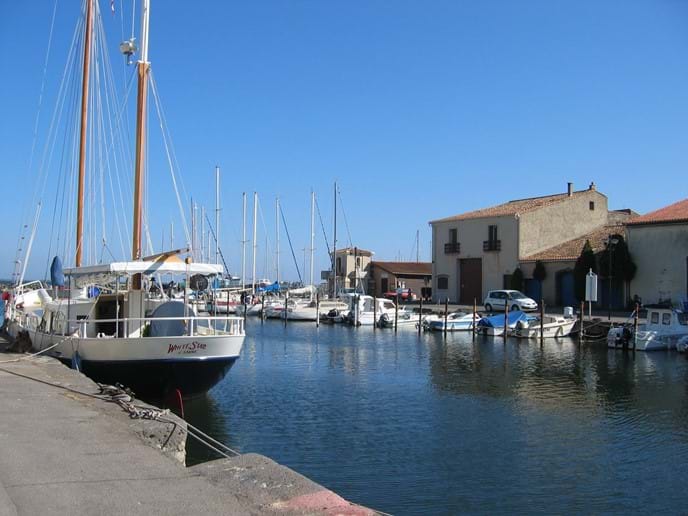 Marseillan Port just by the accommodation