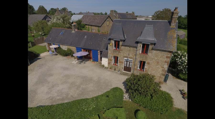The Gite is on the left