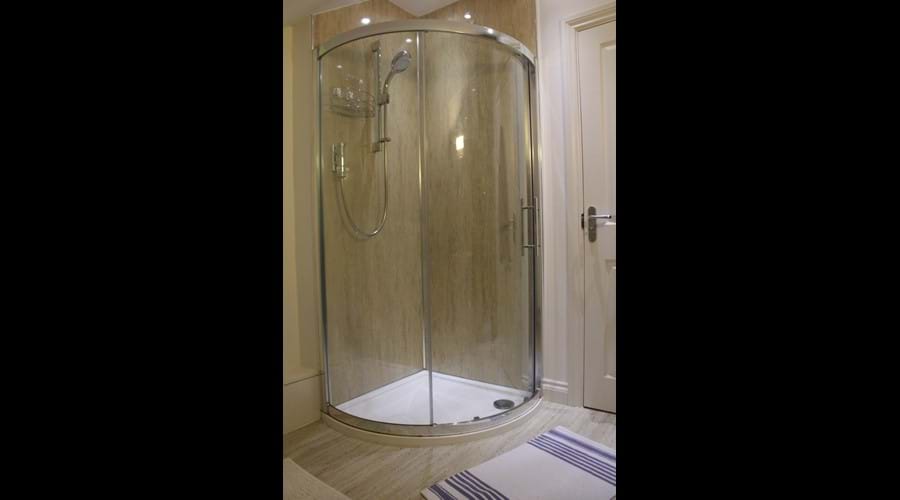 Upstairs shower room
