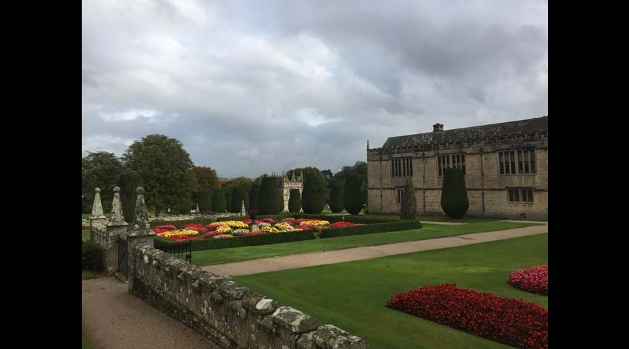 Medieval Lanhydrock House and grand gardens