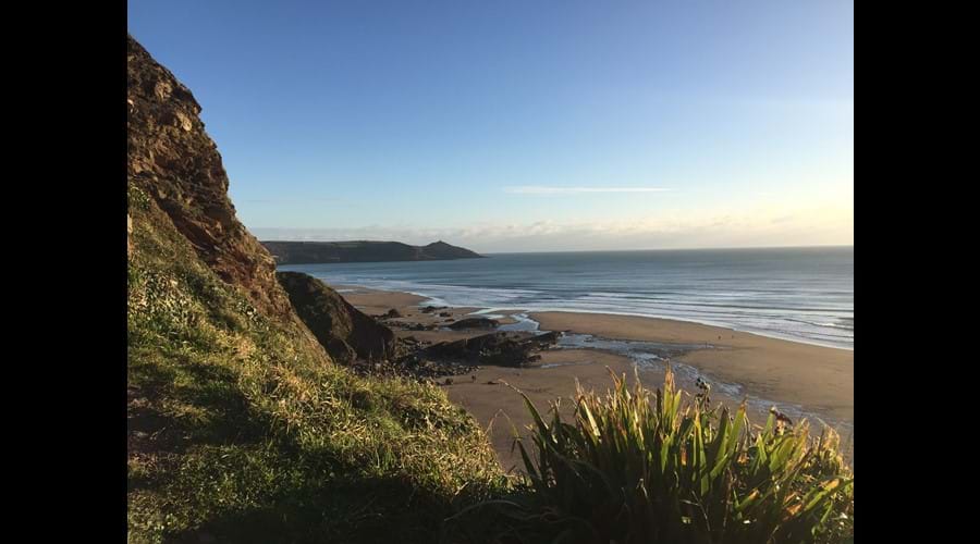 Miles of glorious sand at nearby Whitsand Bay