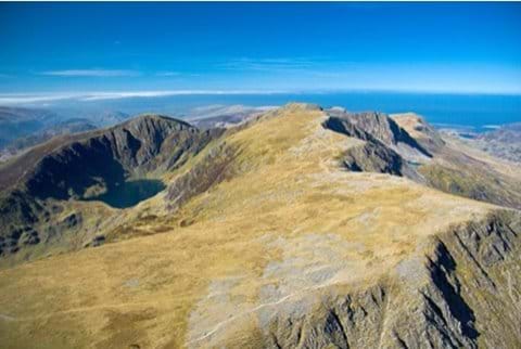 Get away from the crowds on Snowdon and head to Cader Idris up above the hills above Penmaenpool and Dolgellau