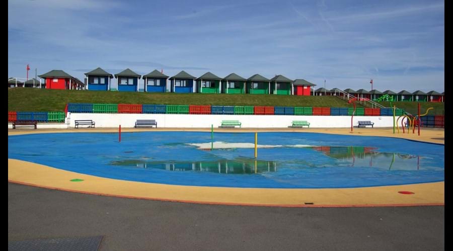 Splash pool in Queen’s Park