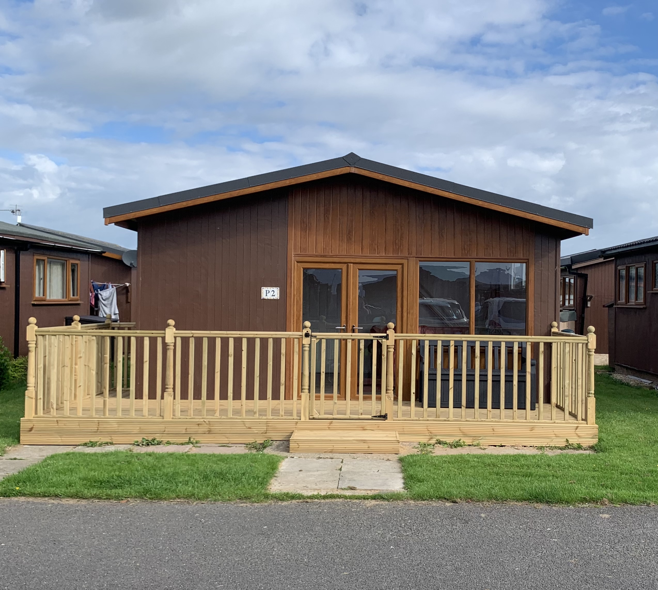 Comfortable detached chalets in Mablethorpe on the Lincolnshire coast