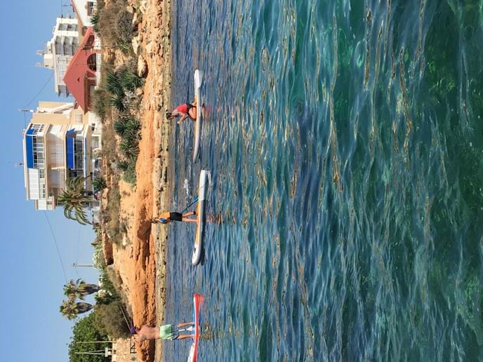 SUP and surf lessons in Torrevieja