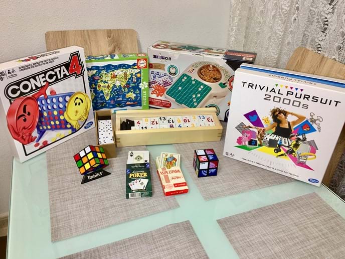 Holiday apartment - wide variety of games, suitable for all ages