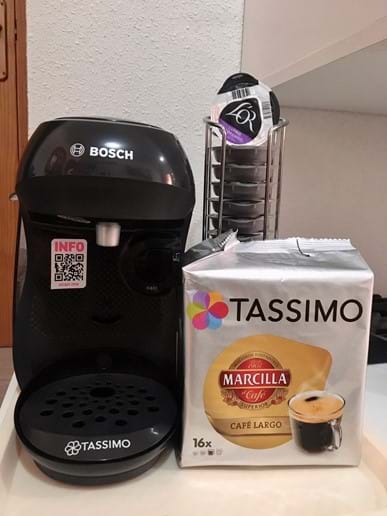 Bosch Happy Coffee Machine - just bring your favourite Tassimo flavour 