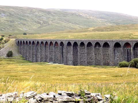 Nearby Ribblehead Viaduct.
