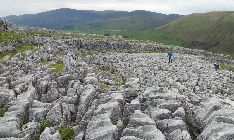 Fell End Clouds with Howgill Fells in the background