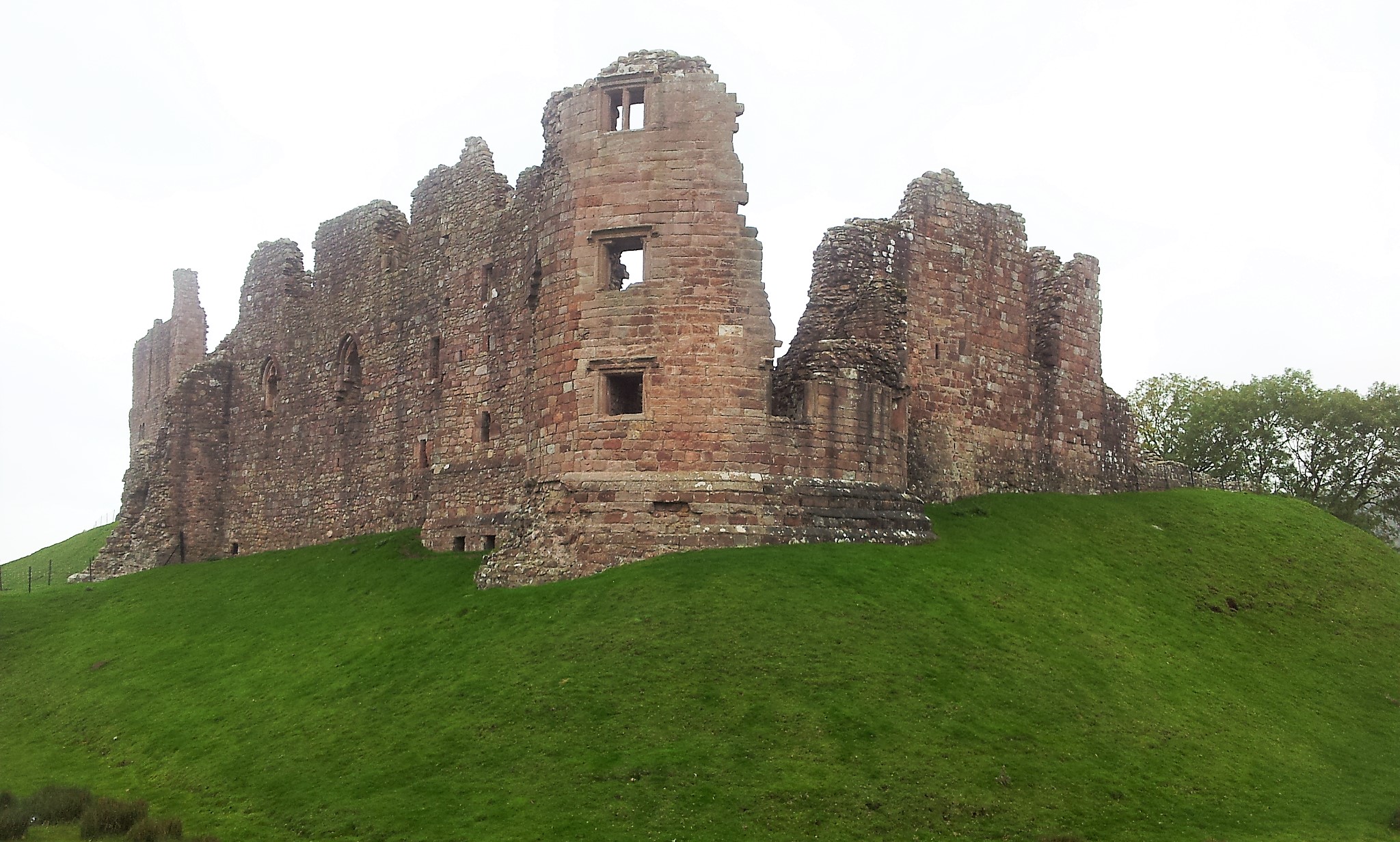 Ice Cream parlour at Brough castle - a must on a summer day!