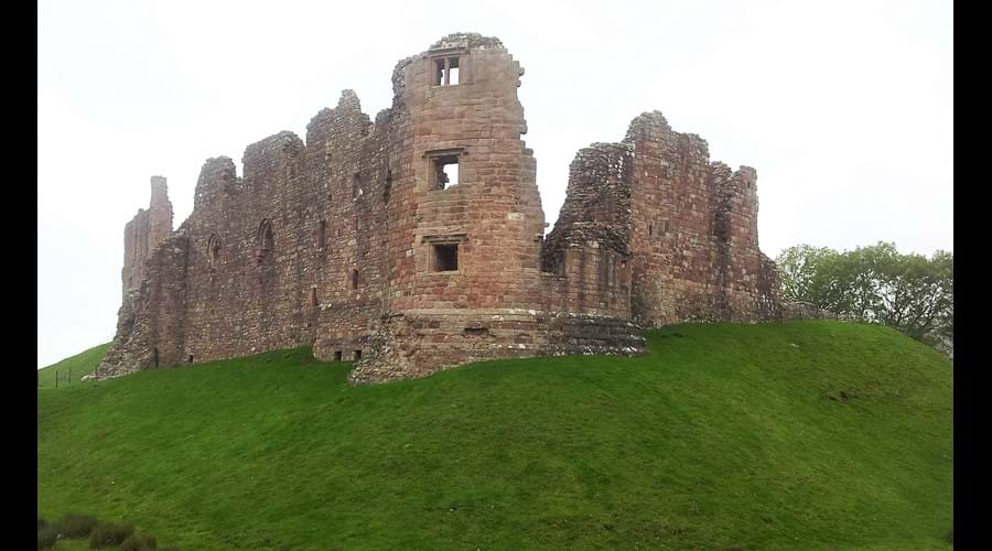 Ice Cream parlour at Brough castle - a must on a summer day!