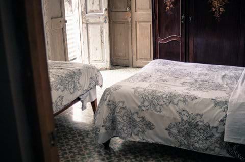 A peak at the family room