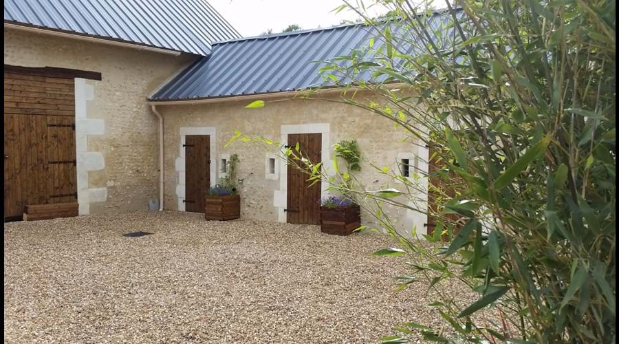 Our beautiful courtyard