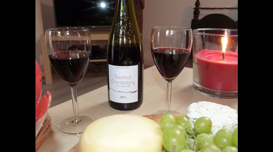 Or perhaps just a glass of our local red?
