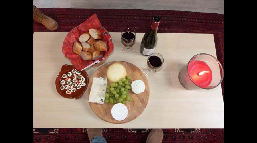 Cheese and wine?
