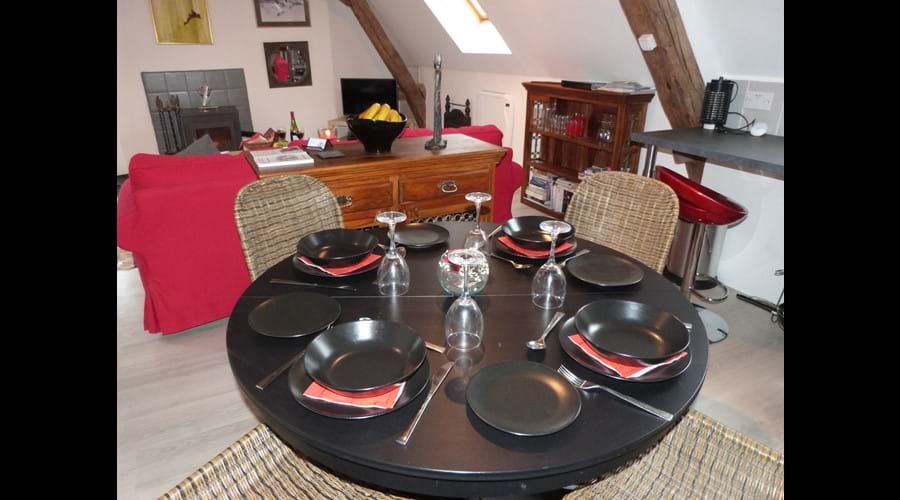 Spacious open plan feel