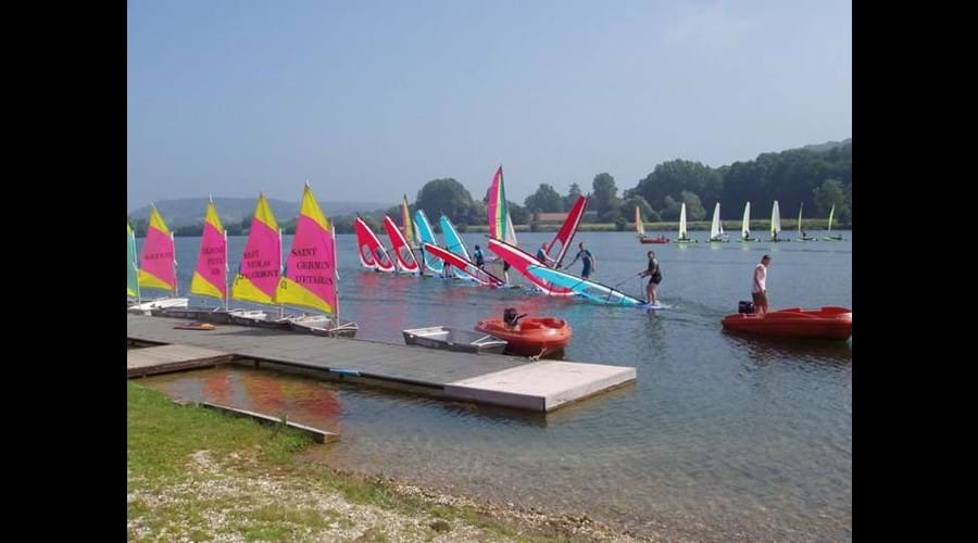 Water sports at Marçon