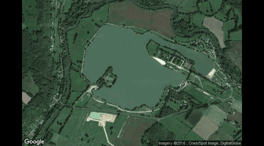 50 hectares of Marçon, world record holding carp lake