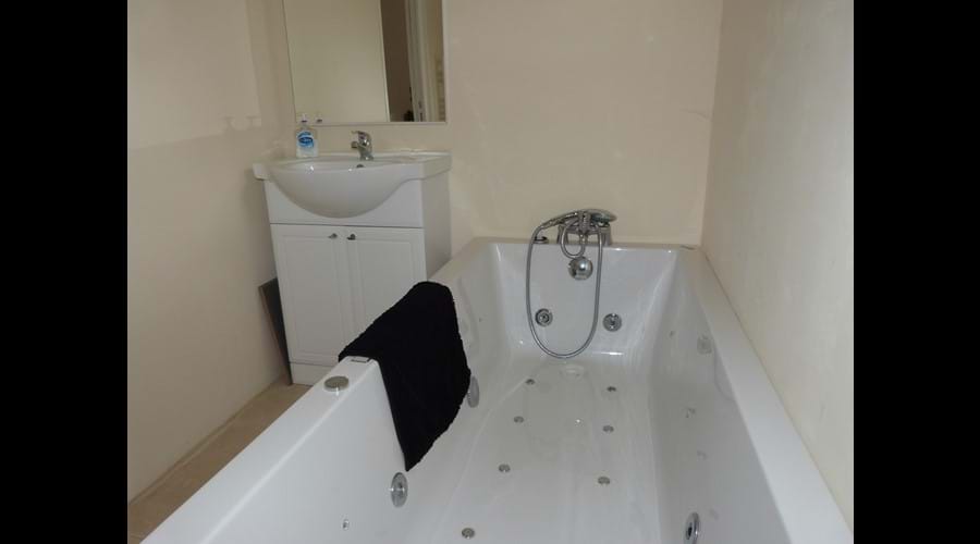 The luxury of the spa bath