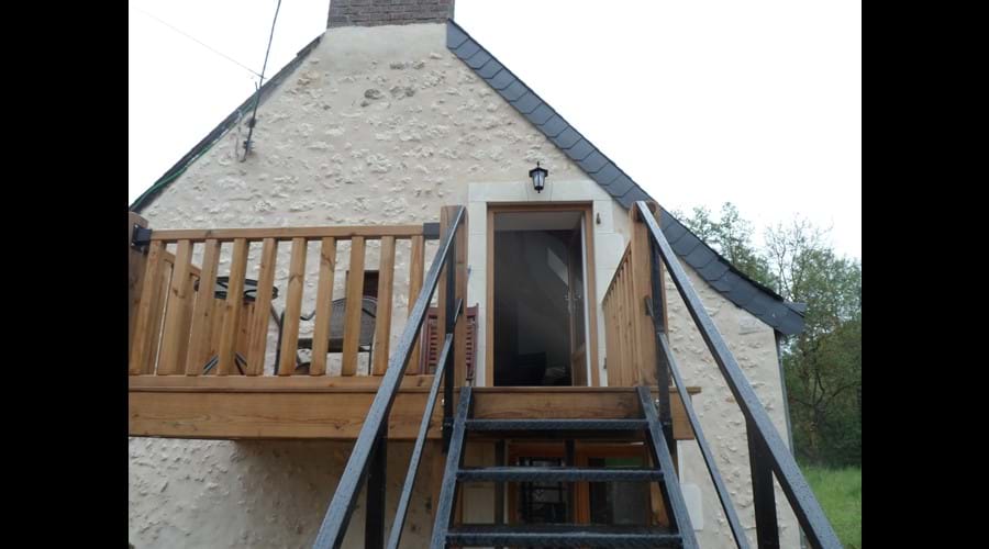 Your private balcony, perfect for that evening taste of wine!