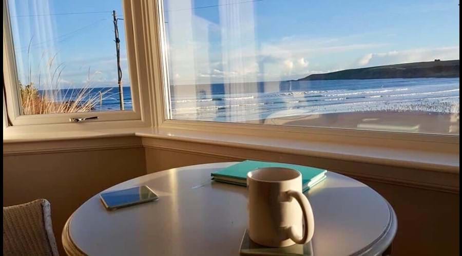 Wonderful views from the lounge window seating area