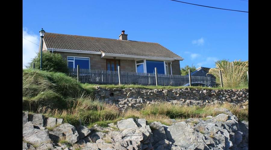 Beach cottage from the beach - modern and spacious, with elevated views