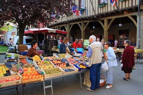 Mirepoix, Monday market