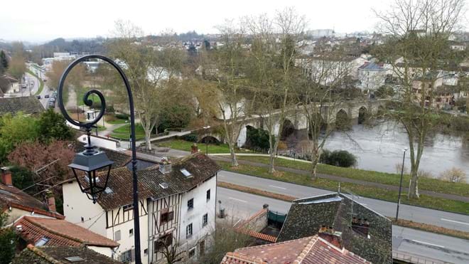 A bridge over the River Vienne, Limoges
