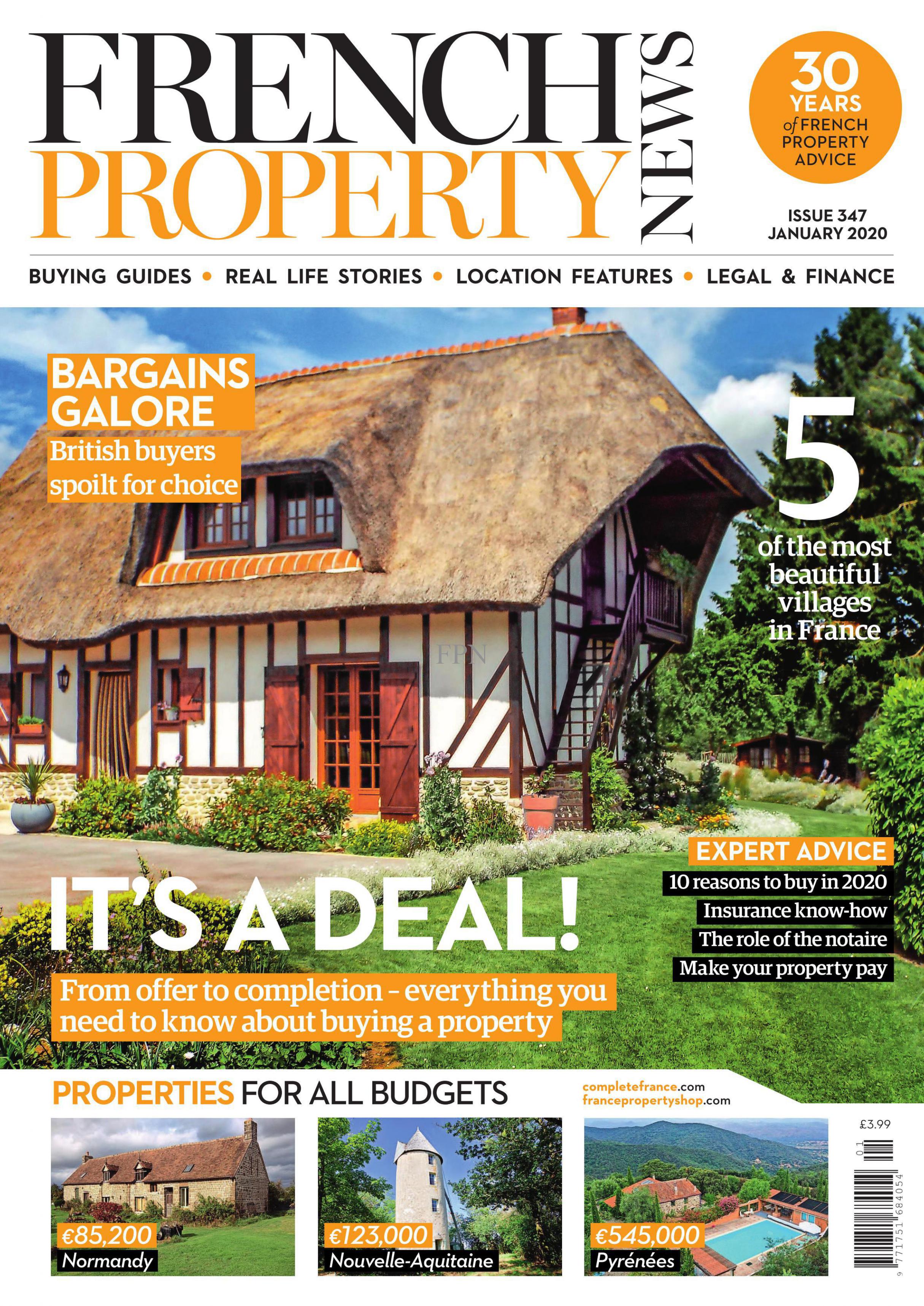 French Property News Jan 20 front cover