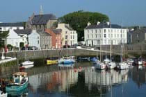 Castletown harbour.