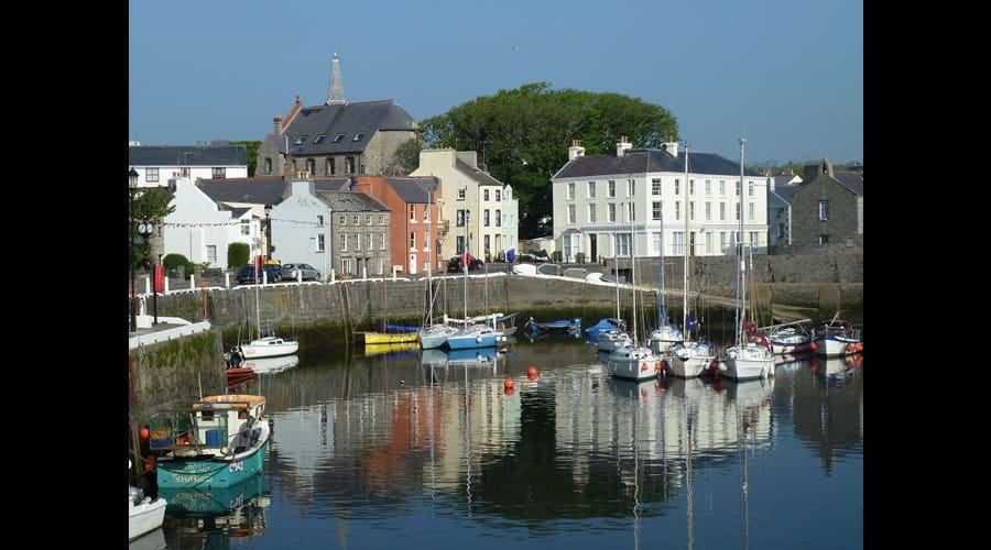 Castletown harbour.
