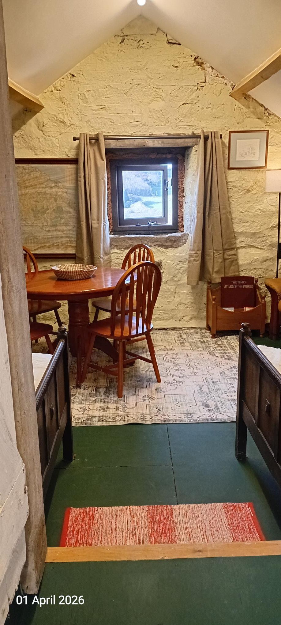 Simple Camping Loft sitting room