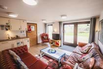 Comfortable seating with views