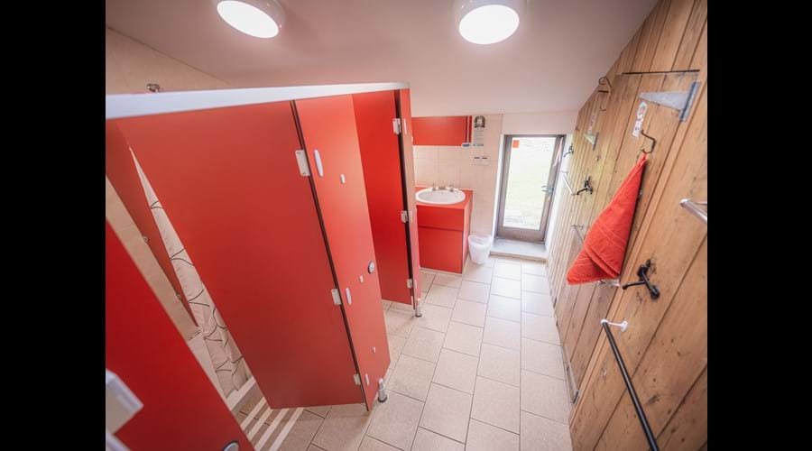 Washroom in bunkbarn