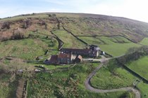 Drone photo of Bank House Farm