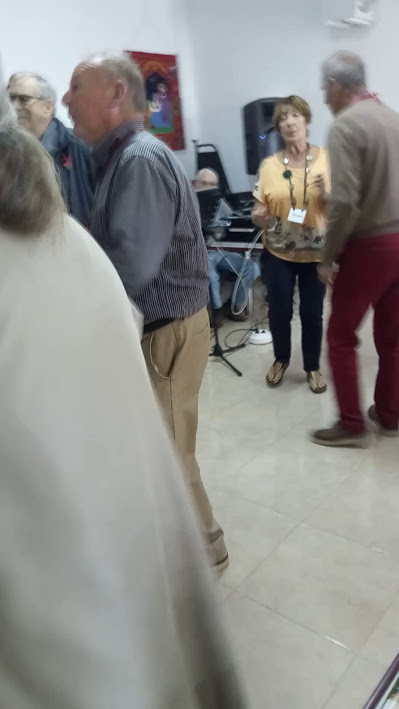 Margaret and Tony enjoying the music morning