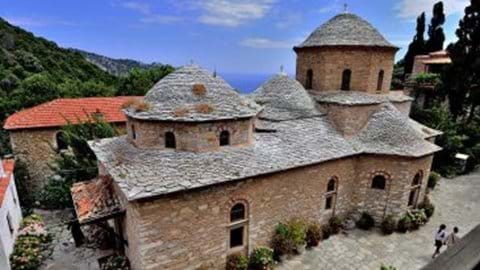 Evangelistria Monastery - restored and active