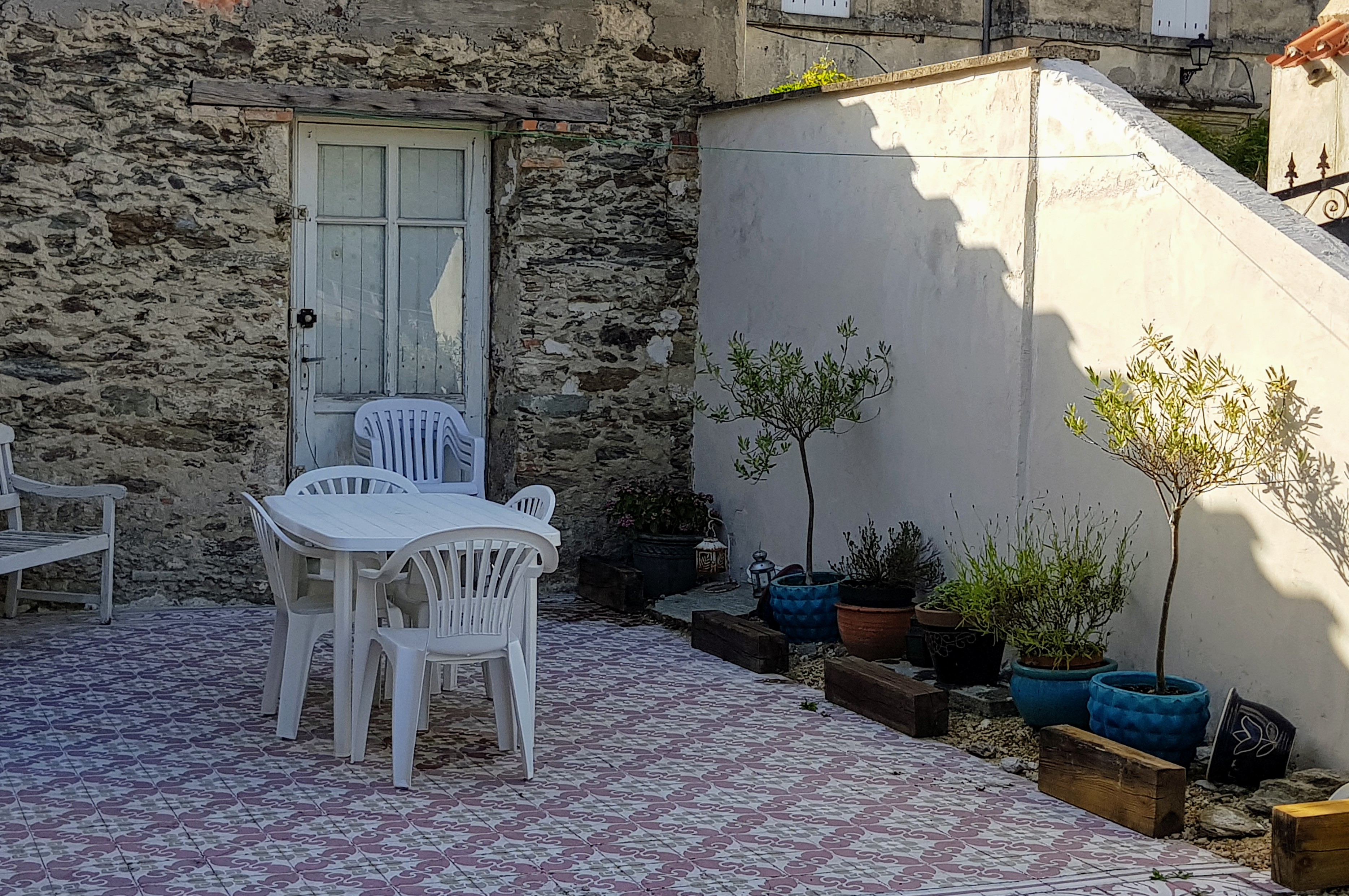 Alfresco dining area 