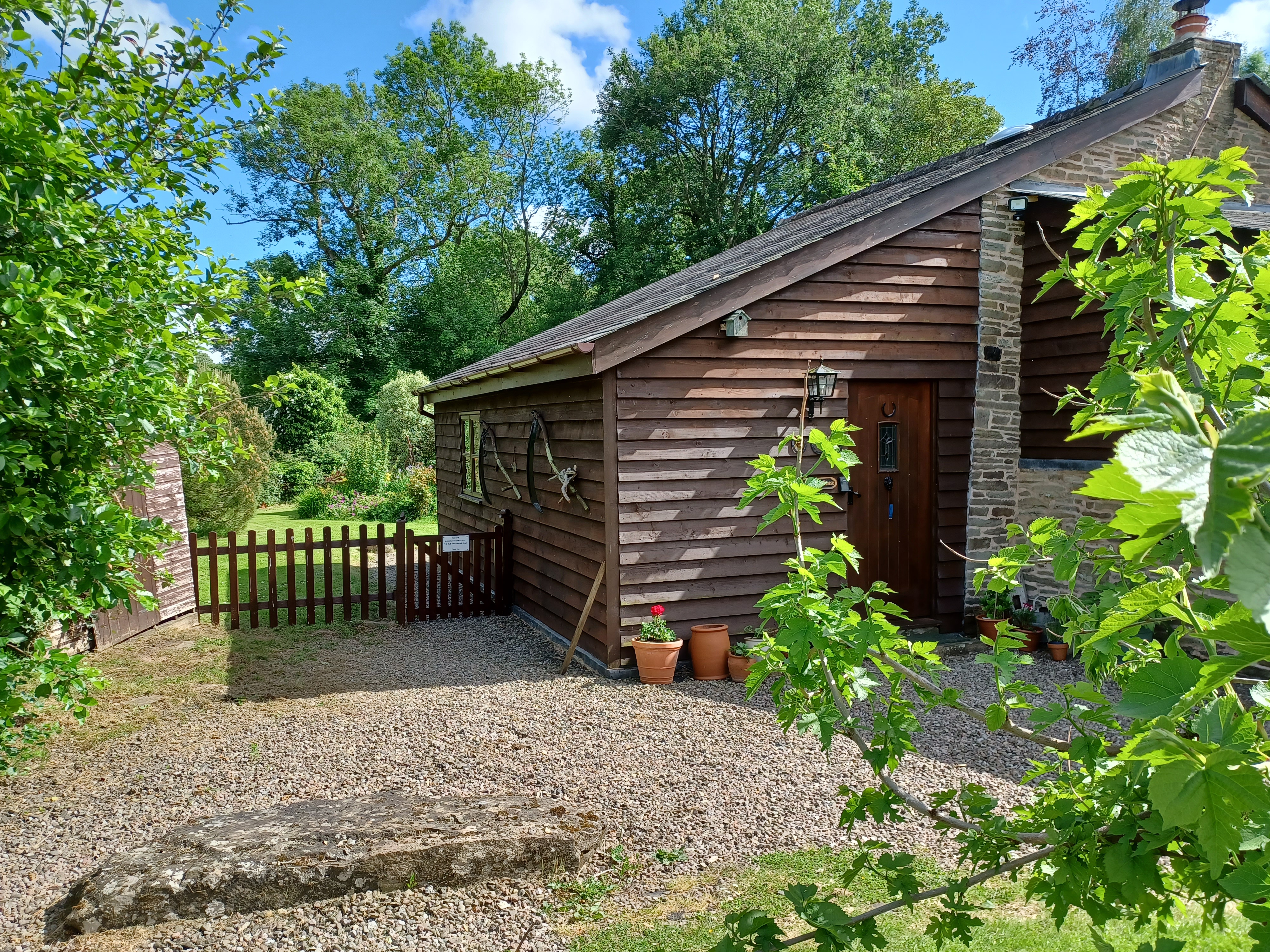 Tucked away by the River Monnow at the foot of the Black Hill close to the Herefordshire/Wales border.