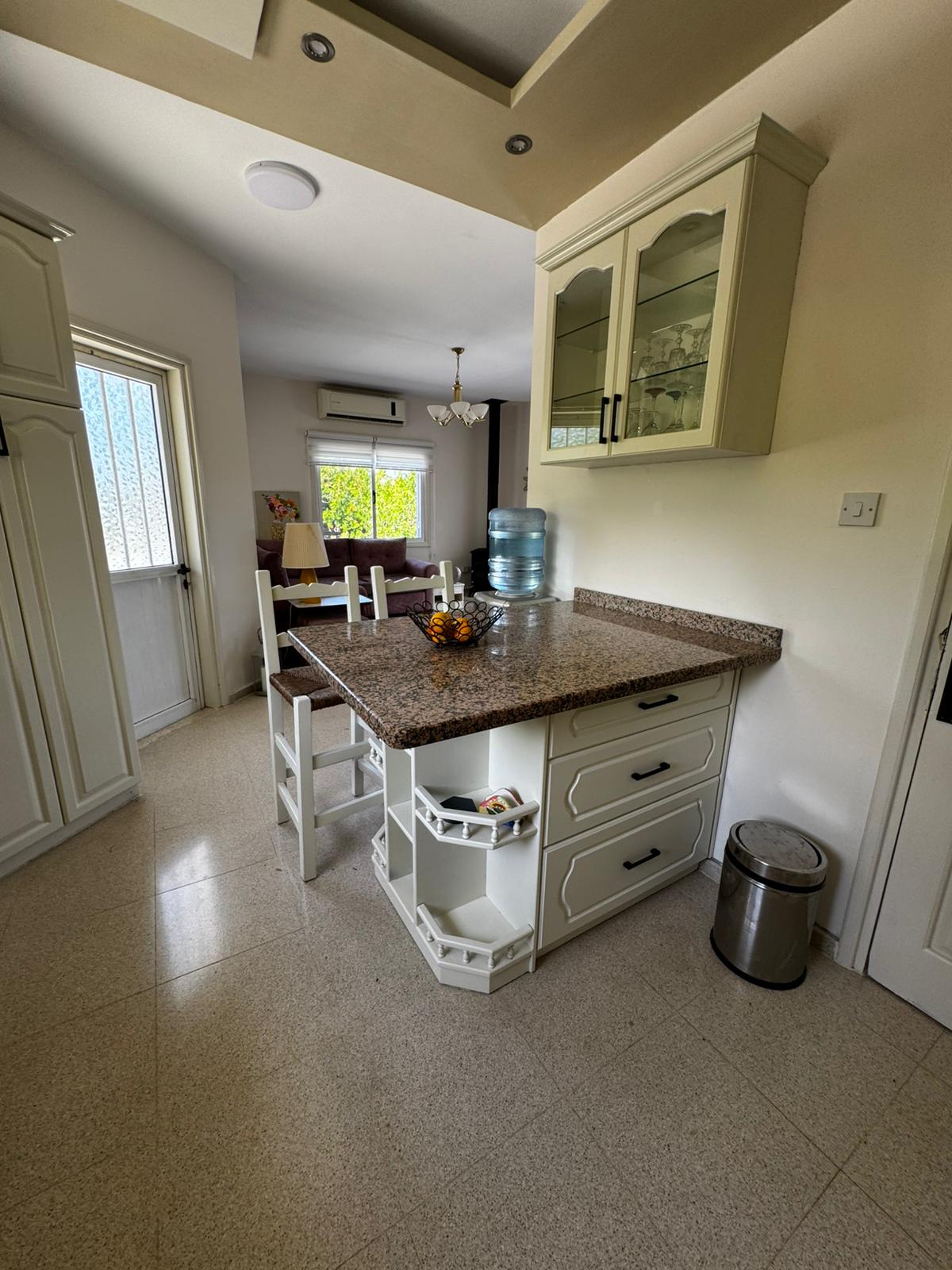 Looking from the Kitchen to the Living Area