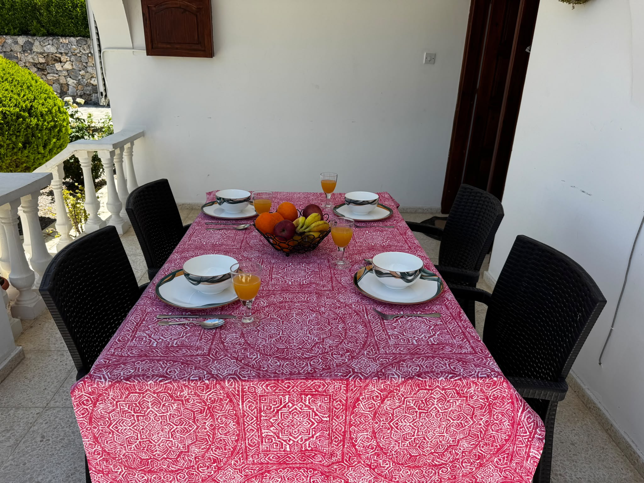 Front Terrace - perfect for a shaded meal